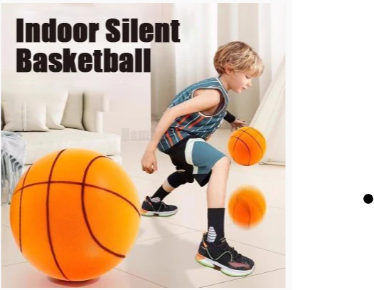 Silent Dribble Basketball for Indoor Play