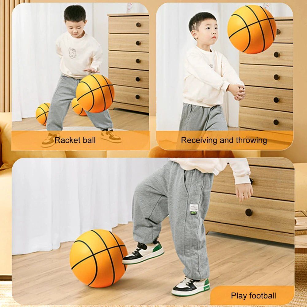 Silent Dribble Basketball for Indoor Play